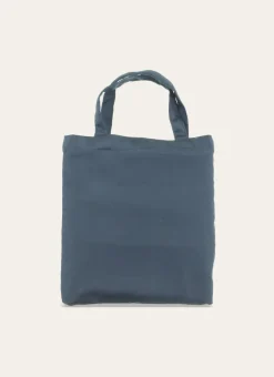 TAIE DE TRAVERSIN EN SATIN DE COTON JACQUARD RAYÉ MARINE