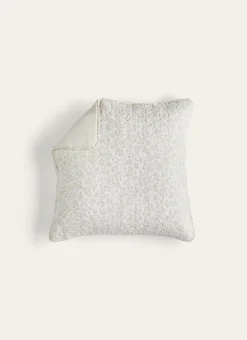 TAIE D'OREILLER MATELASSÉE DOMITILLE ÉCRU