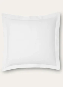 TAIE D'OREILLER UNIE EN COTON BLANC