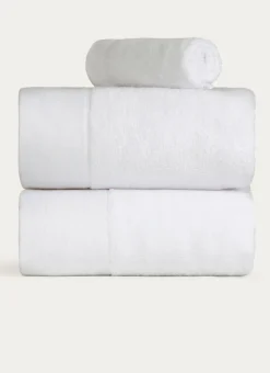 TAPIS DE BAIN COTON MOELLEUX ZÉRO TORSION BLANC