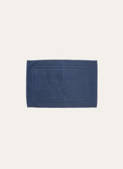 TAPIS DE BAIN COTON MOELLEUX ZÉRO TORSION SAPHIR