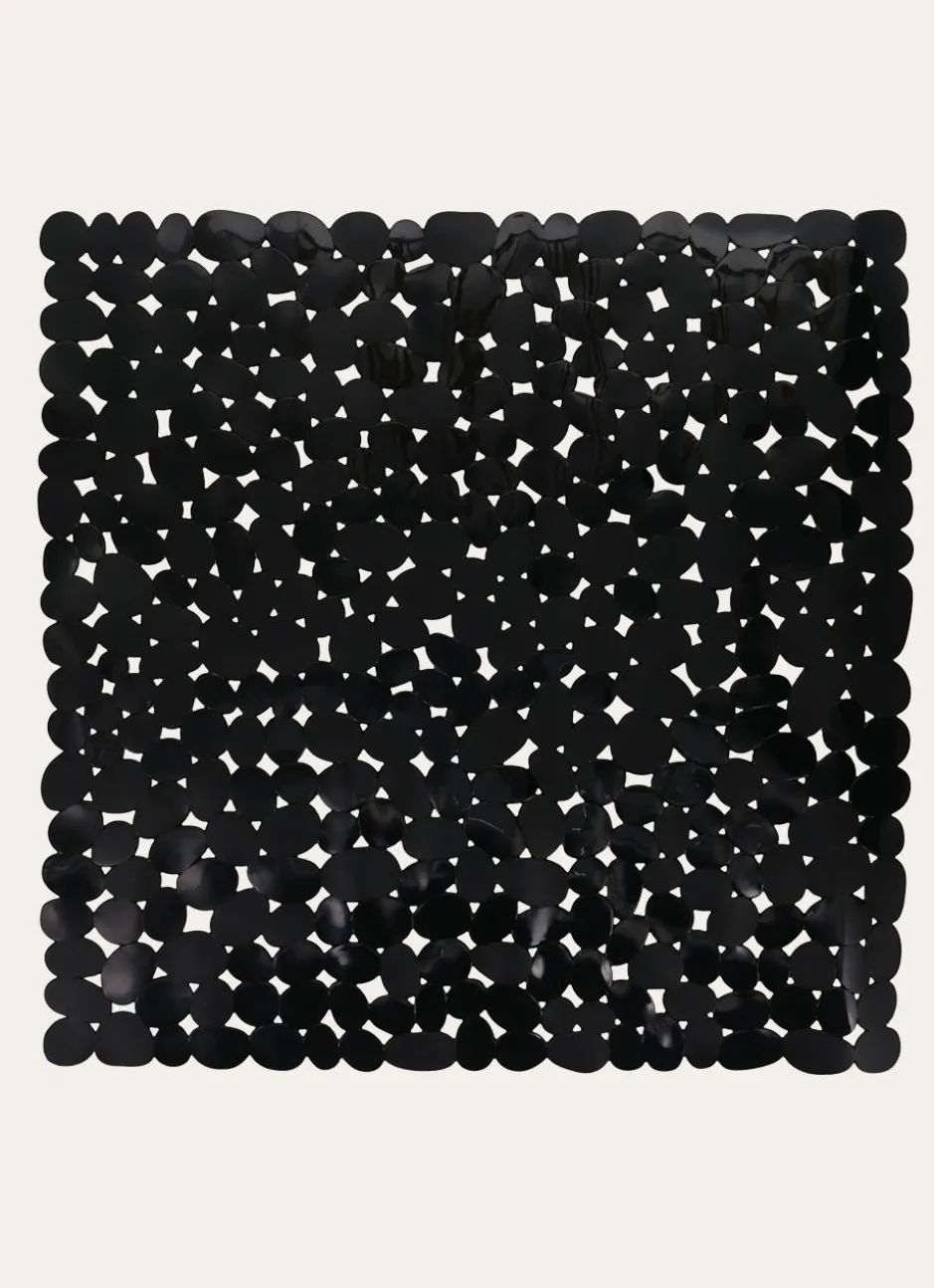 TAPIS FOND DE DOUCHE ANTIDÉRAPANT GALO Noir