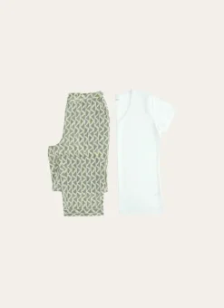 TEE SHIRT A MANCHES COURTES BLANC