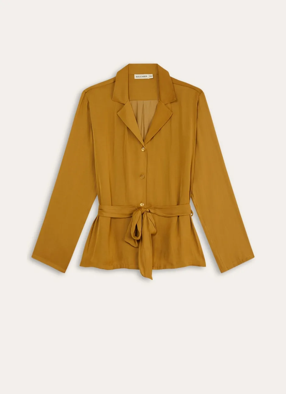 VESTE DE PYJAMA CHIC KAKI