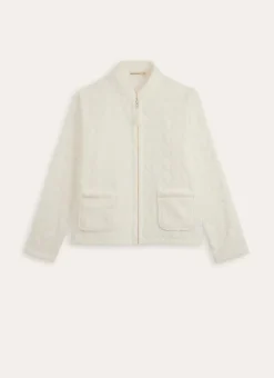 VESTE POLAIRE CASEL ECRU